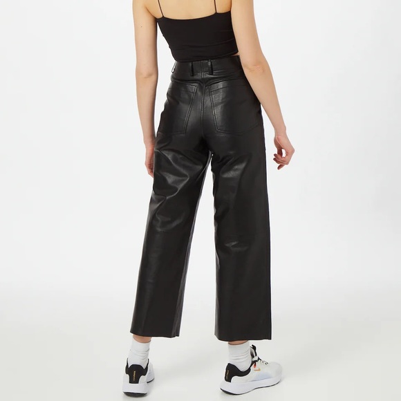 NWT Deadwood Vegan Leather Pants 'Presley' in Black SZ 4 Z503-17